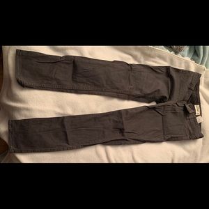 abercrombie grey/black jeans - NWOT